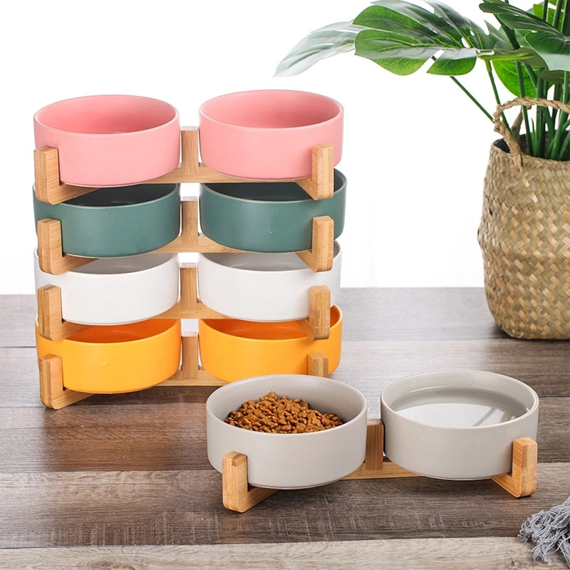 Food Water Feeder Small Cats-Dogs Pet bowl