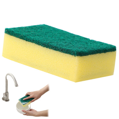 Dual-Sided Dish-washing Sponge For Kitchen Cleaning