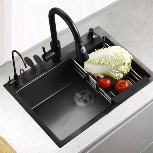 Knife Holder Handmade Sink Multifunctional Kitchen Cleaning Pool