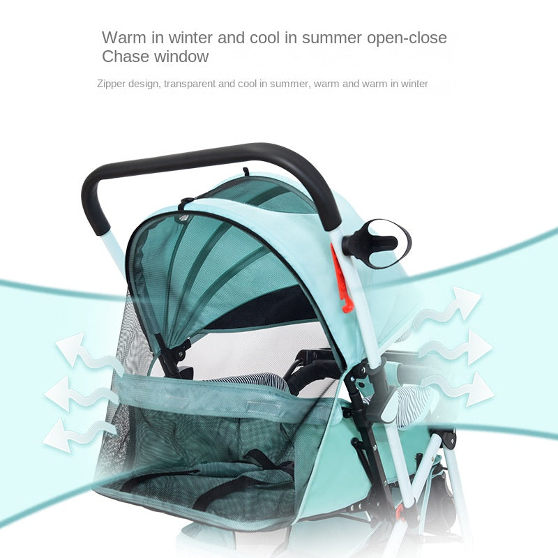 High Landscape Two-way Folding Stroller