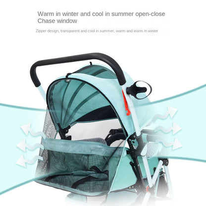 High Landscape Two-way Folding Stroller